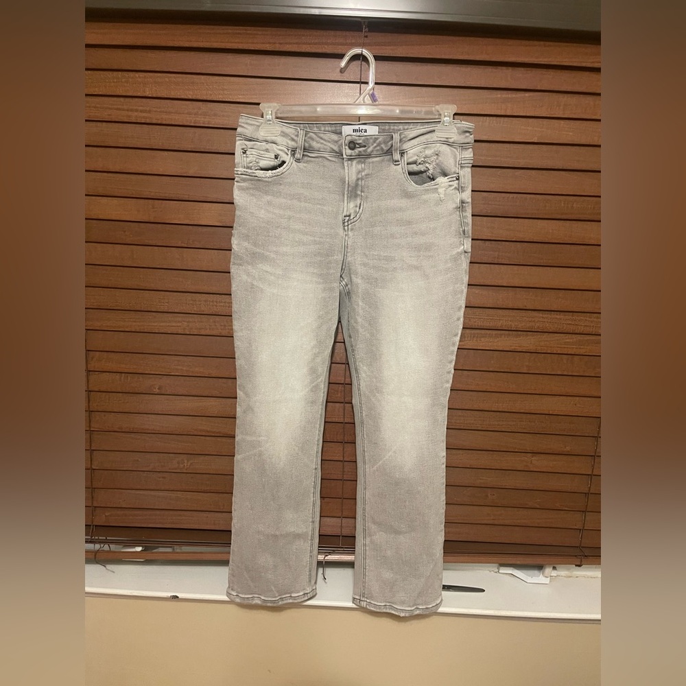 Mica Mid Rise, Straight Leg Jeans